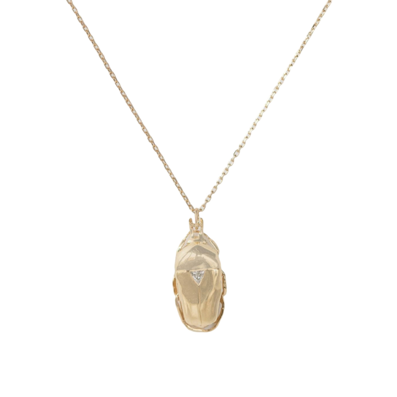 Celine Daoust 14KT King Scarab Necklace