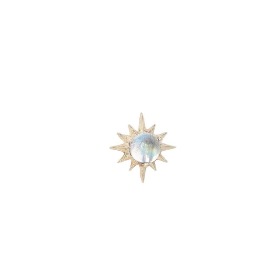 Celine Daoust 14k Sun Moonstone Single Earring