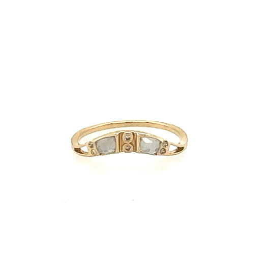 Celine Daoust 14kt Petite Crown Ring
