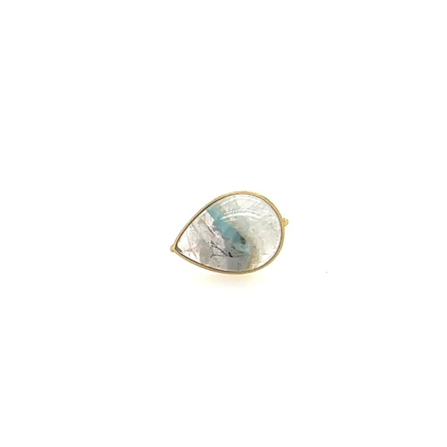 Monaka 18KT Gilalite Quartz Ring