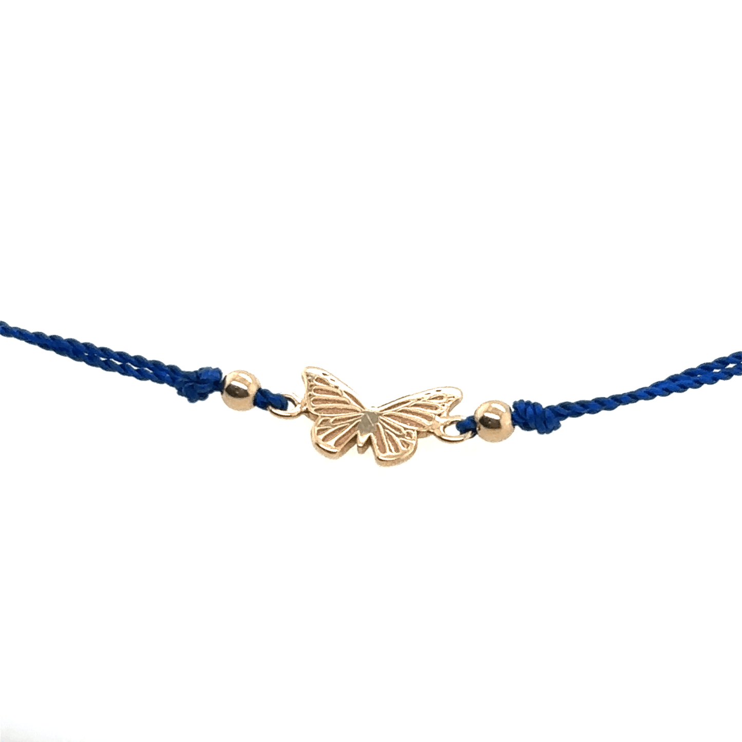 Zoë Chicco 14k Midi Bitty Butterfly Cord Bracelet