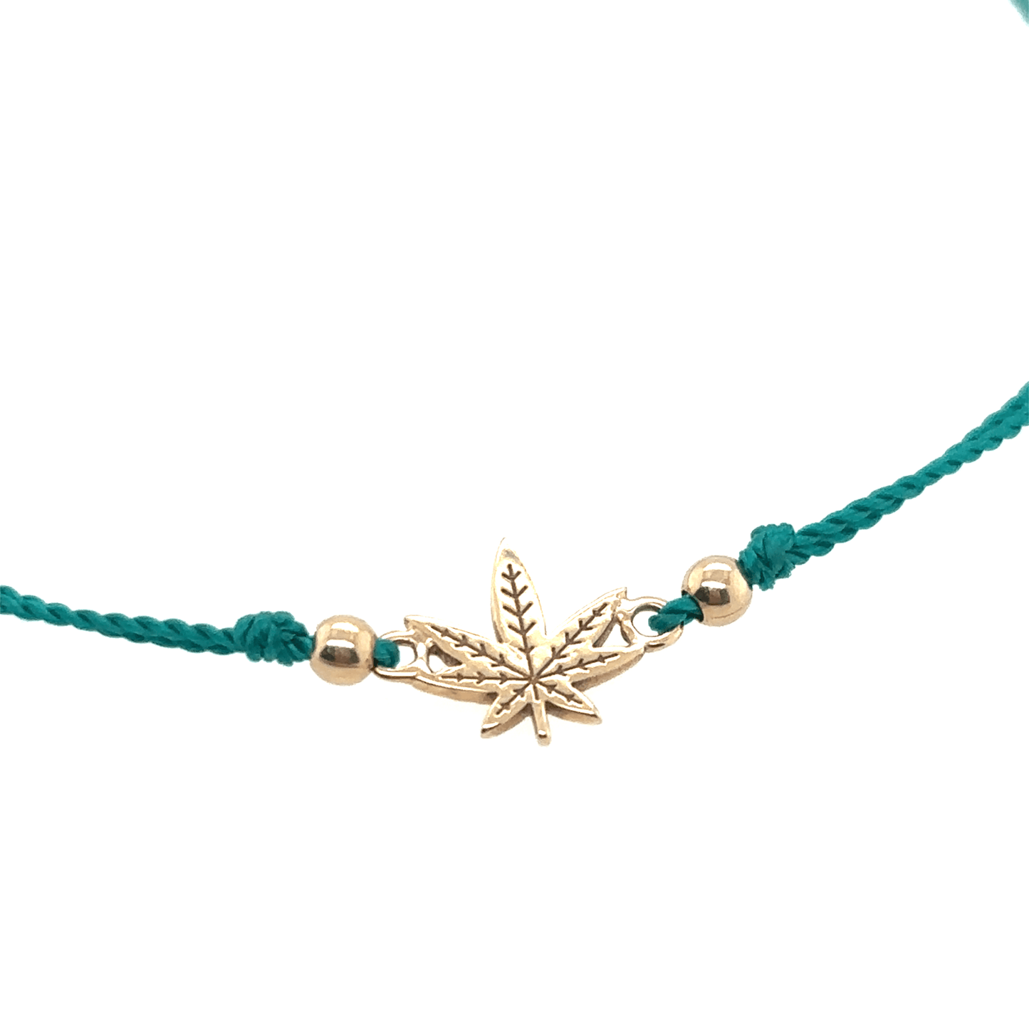 Zoë Chicco 14k Midi Bitty Mary Jane Cord Bracelet