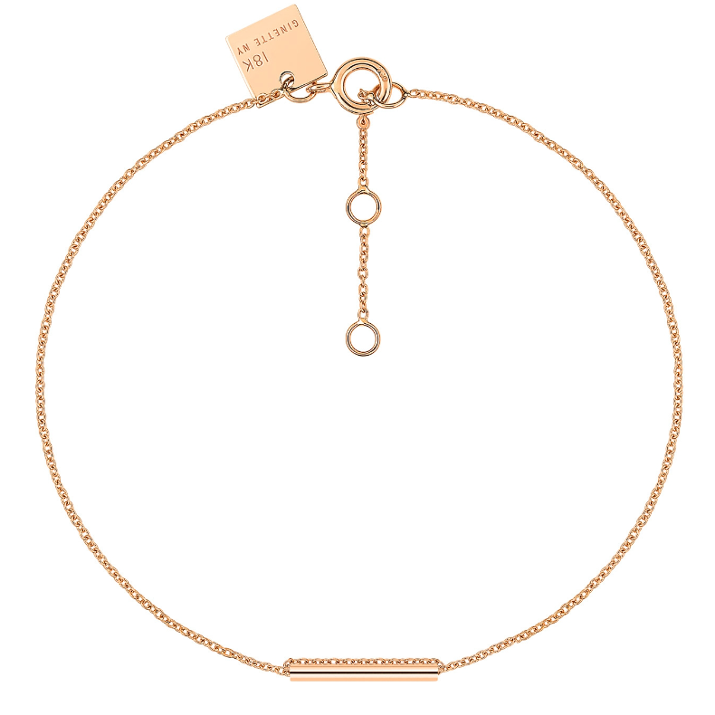 Ginette NY 18KT Straw Bracelet