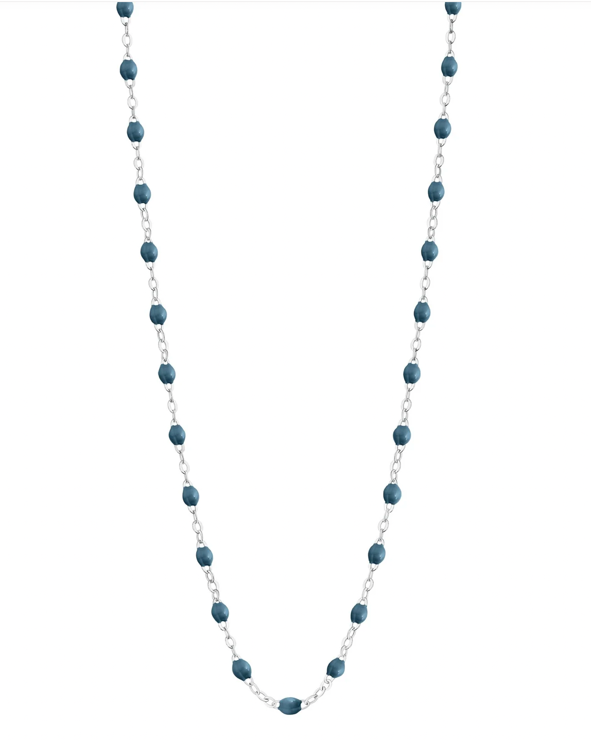 Gigi Clozeau 18kt Gold Classic Resin Necklace 17.7"