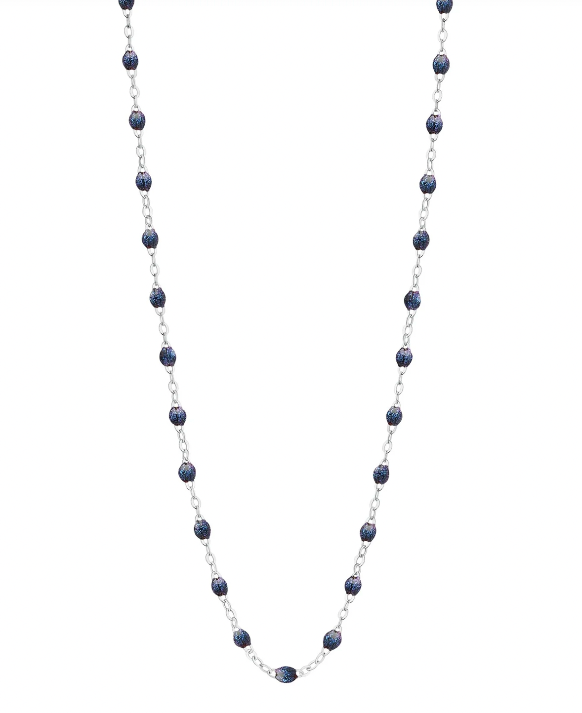 Gigi Clozeau 18kt Gold Classic Resin Necklace 17.7"
