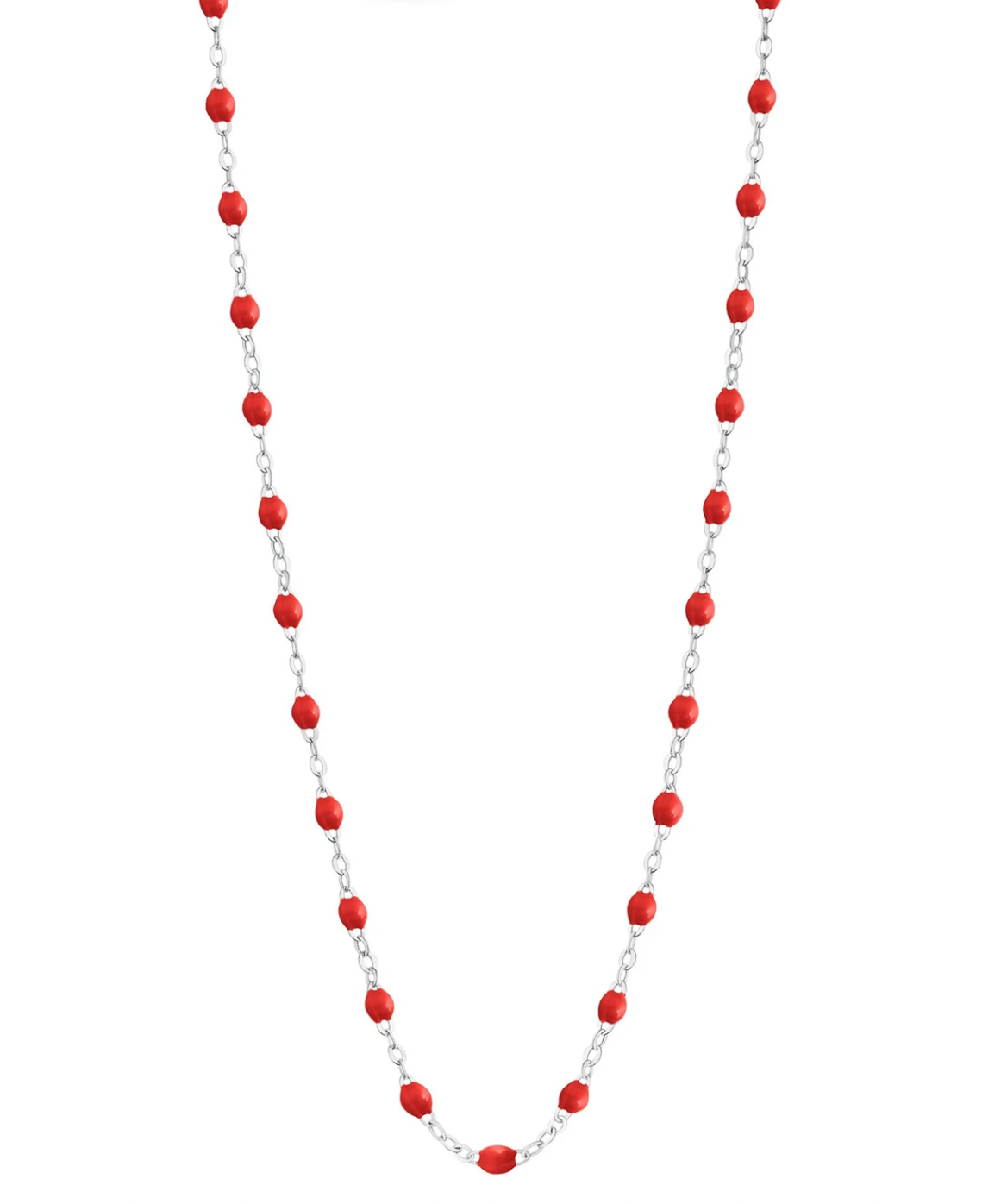 Gigi Clozeau 18kt Gold Classic Resin Necklace 17.7"