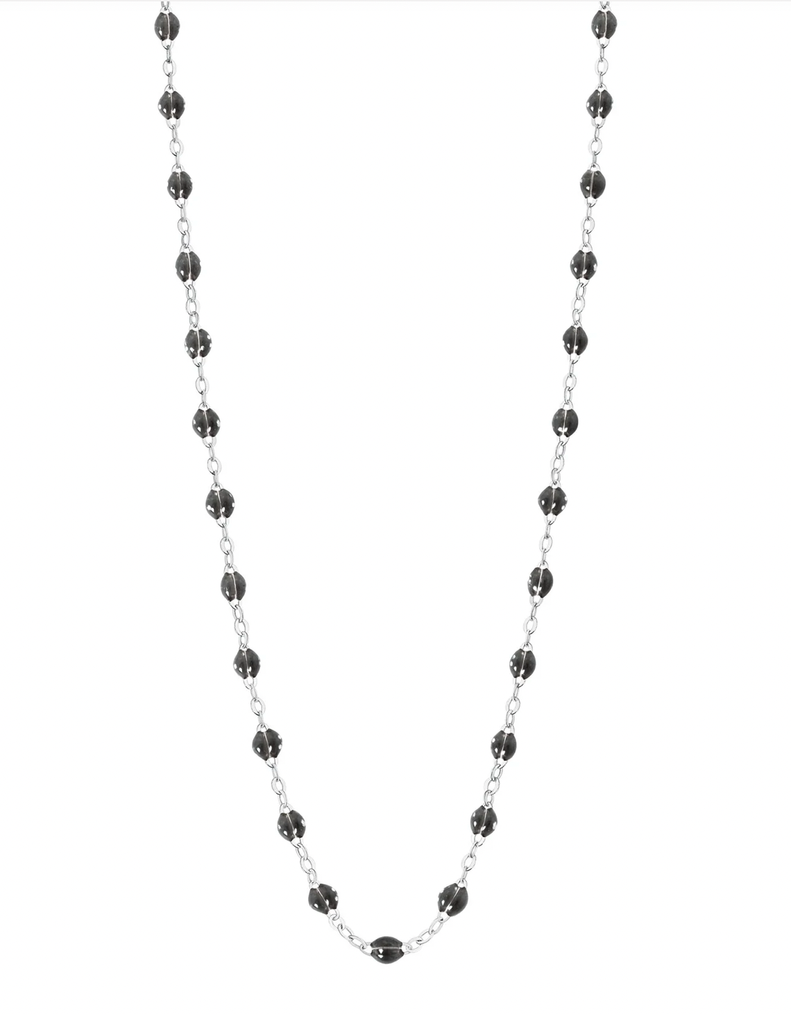 Gigi Clozeau 18kt Gold Classic Resin Necklace 17.7"