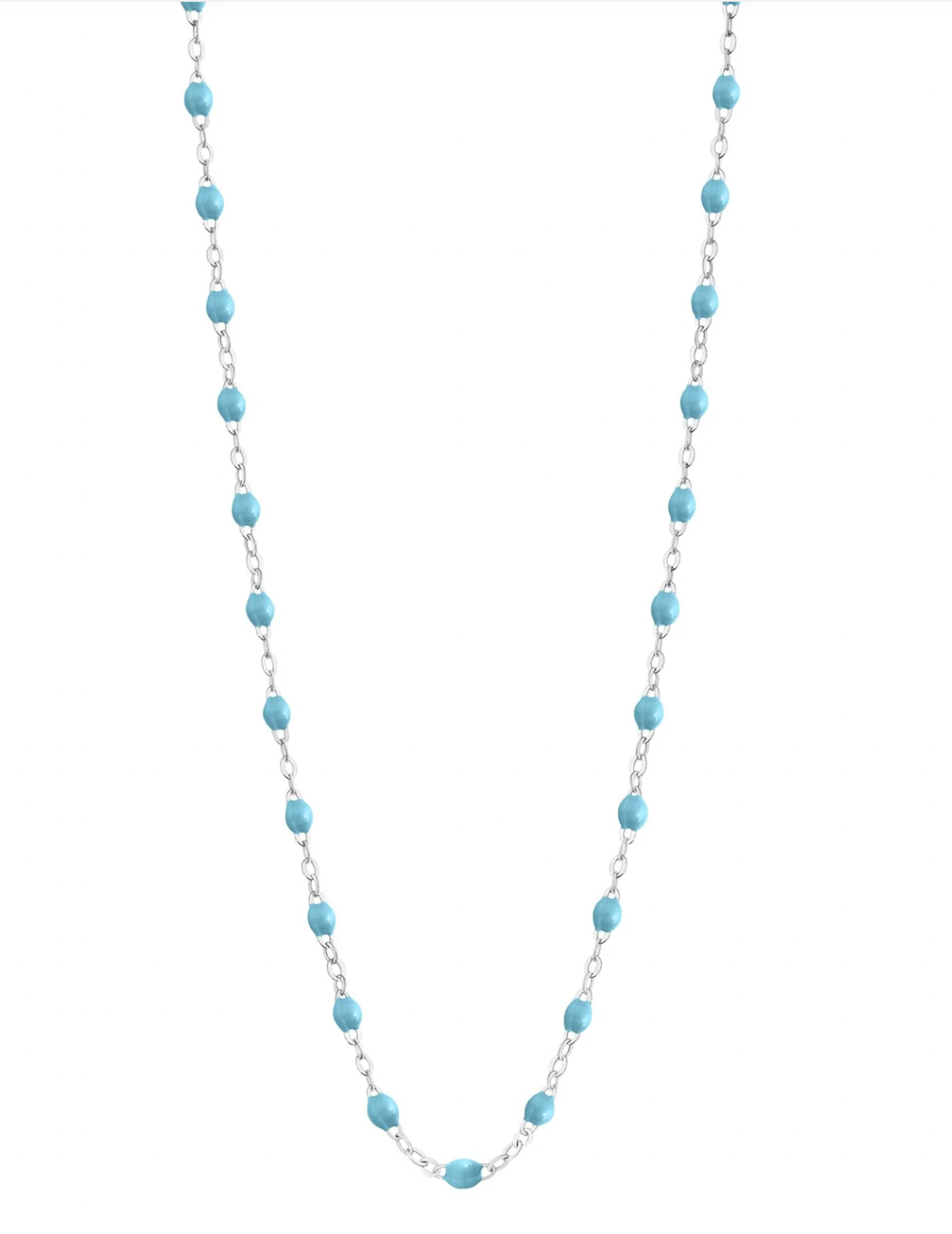 Gigi Clozeau 18kt Gold Classic Resin Necklace 17.7"