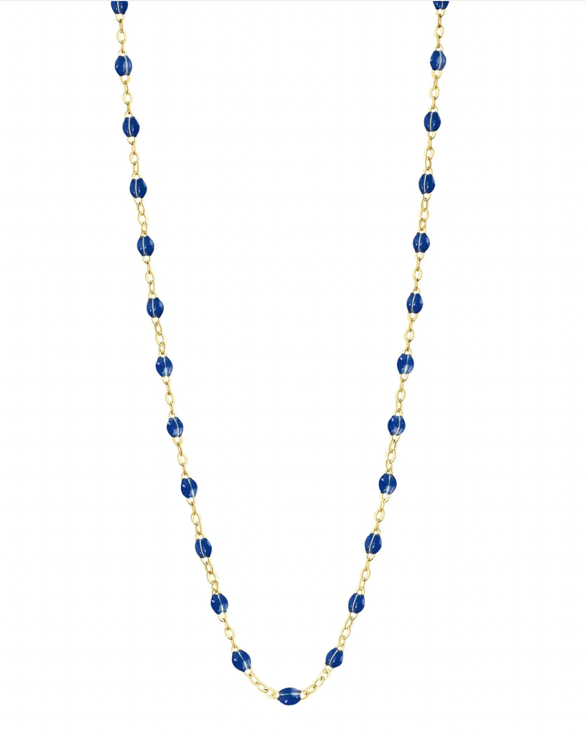 Gigi Clozeau 18kt Gold Classic Resin Necklace 19.7"
