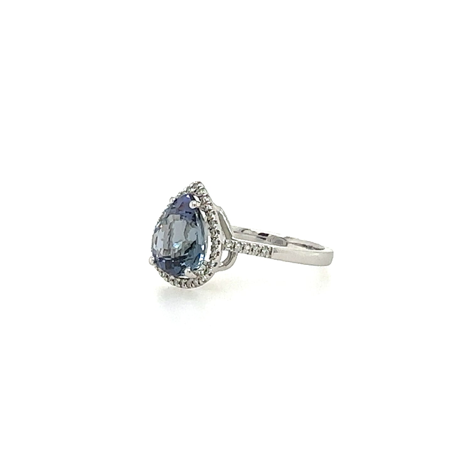14kt Tanzanite and Diamond Ring