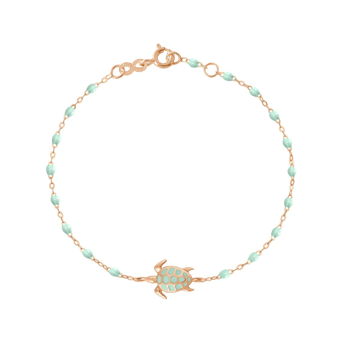 Gigi Clozeau 18KT Gold Classic Resin Turtle Bracelet