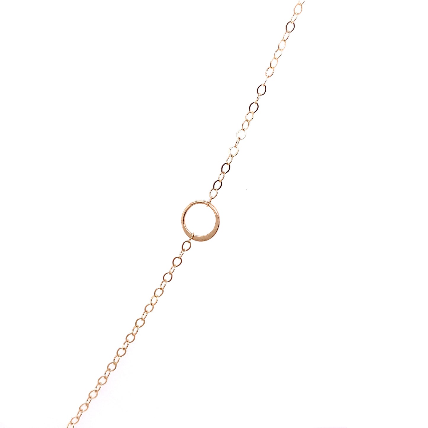 Melissa Joy Manning 14kt Yellow Gold Wrap Bezel Herkimer Necklace
