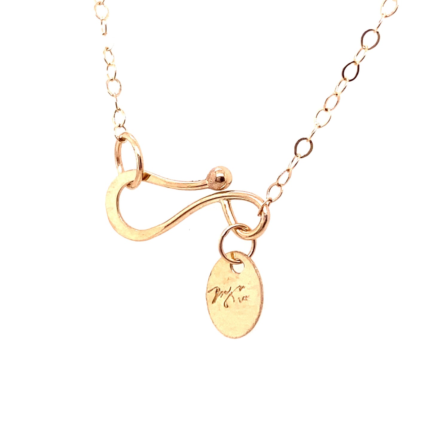 Melissa Joy Manning 14kt Yellow Gold Wrap Bezel Herkimer Necklace