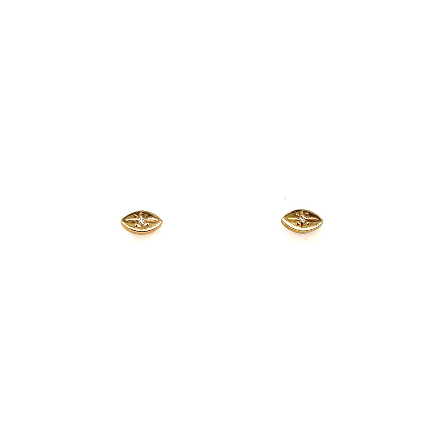 Scosha Petite Diamond Eye Studs