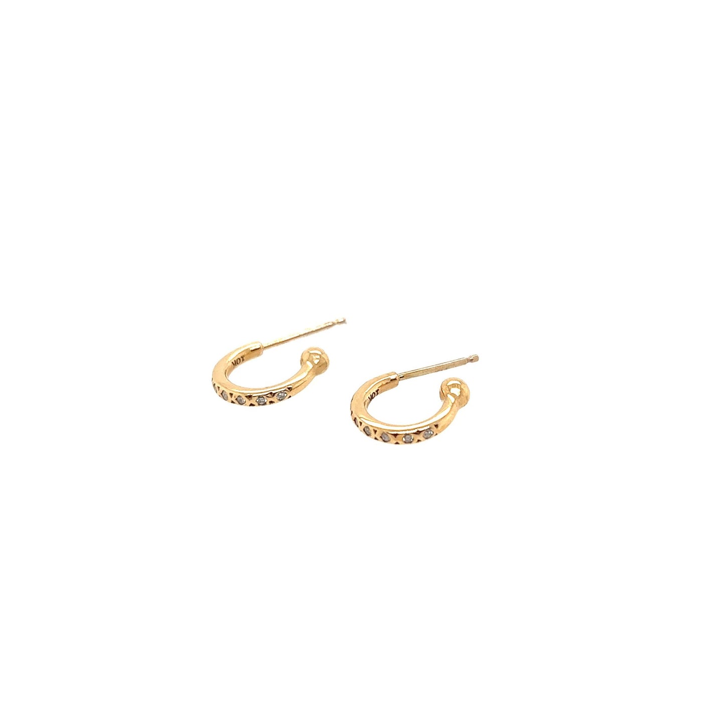 Scosha Diamond Mini Hoops