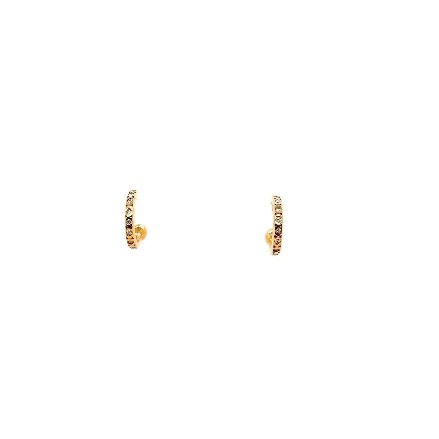 Scosha Diamond Mini Hoops