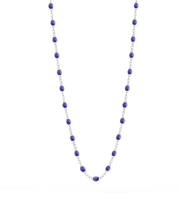 Gigi Clozeau 18kt Gold Classic Resin Necklace 16.5"