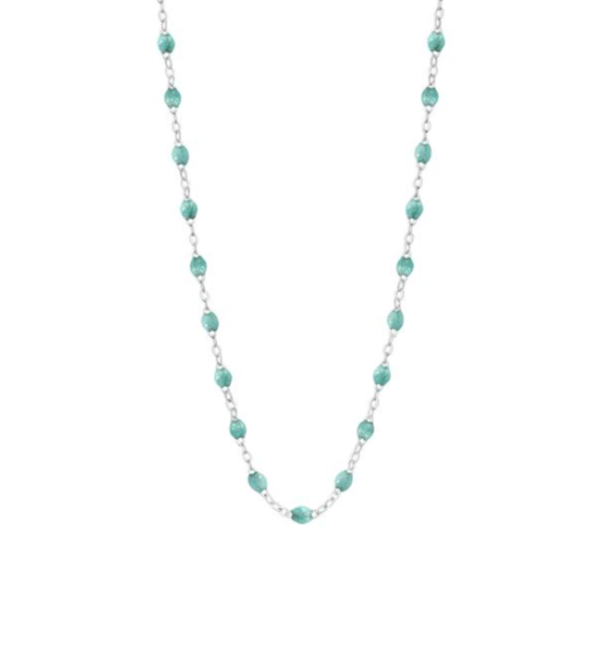 Gigi Clozeau 18kt Gold Classic Resin Necklace 16.5"