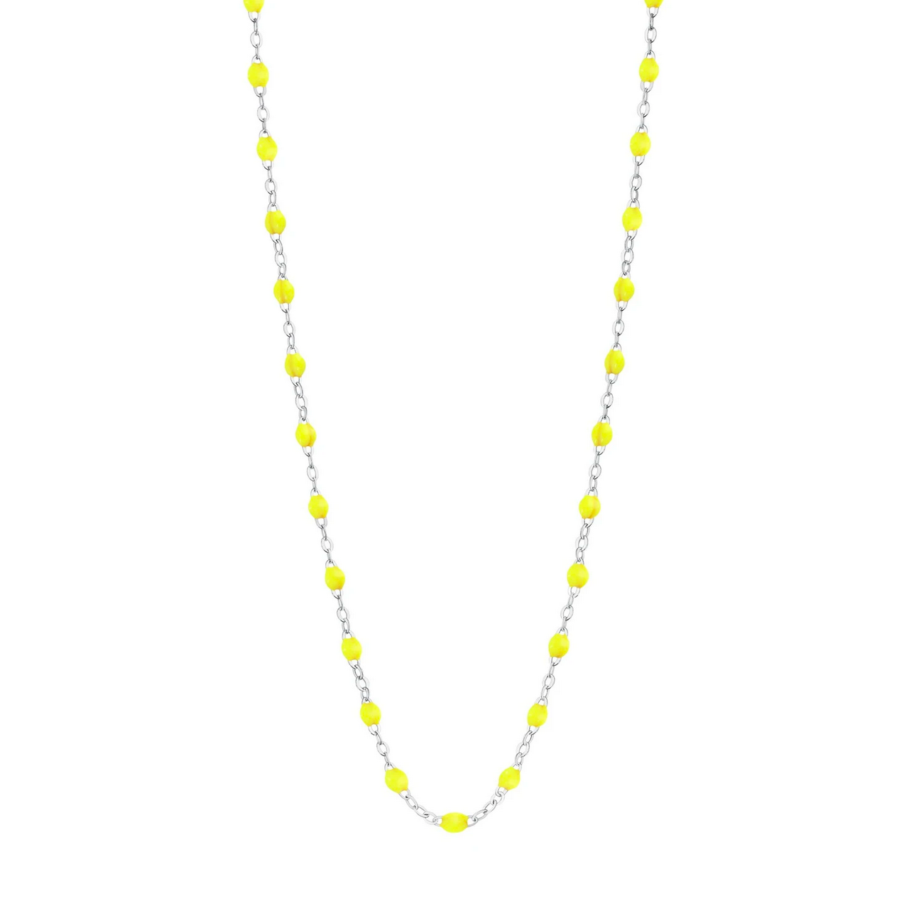 Gigi Clozeau 18kt Gold Classic Resin Necklace 16.5"
