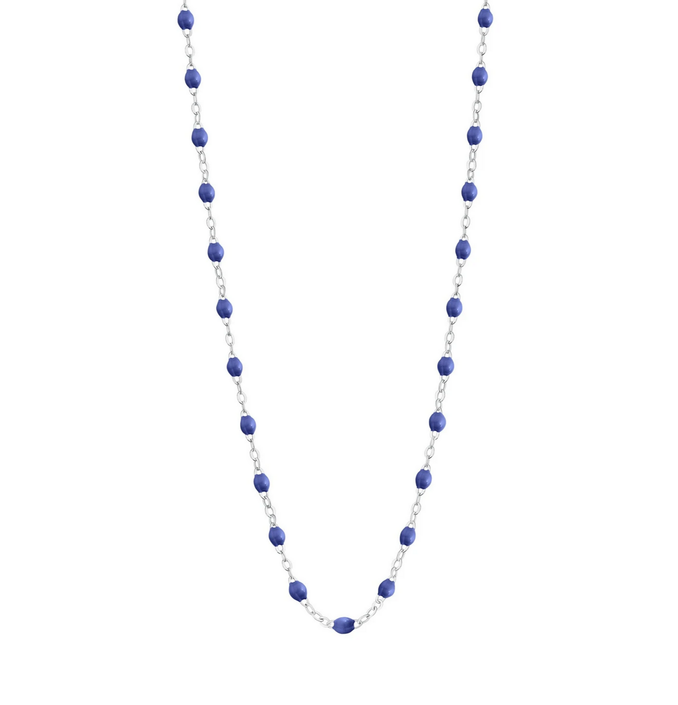 Gigi Clozeau 18kt Gold Classic Resin Necklace 17.7"