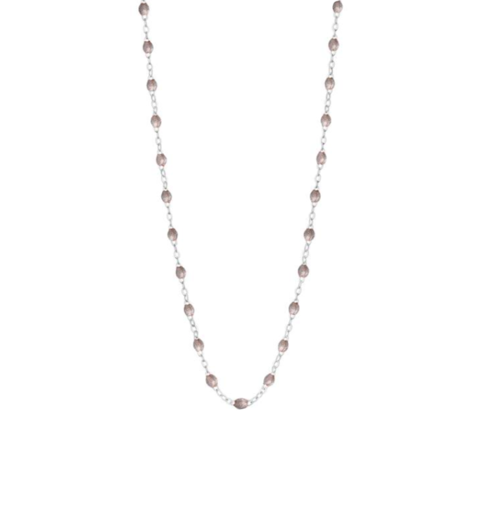 Gigi Clozeau 18kt Gold Classic Resin Necklace 17.7"