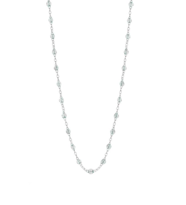 Gigi Clozeau 18kt Gold Classic Resin Necklace 17.7"