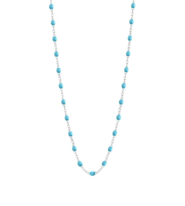 Gigi Clozeau 18kt Gold Classic Resin Necklace 17.7"
