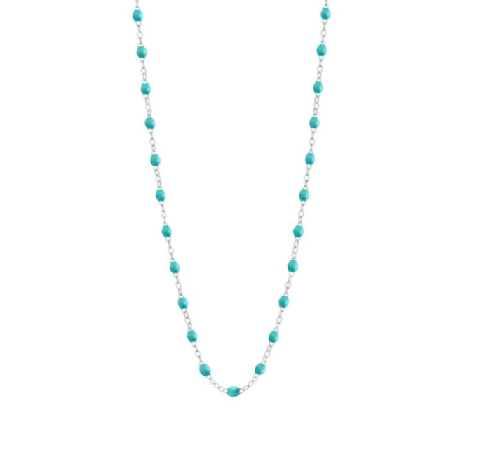 Gigi Clozeau 18kt Gold Classic Resin Necklace 19.7"