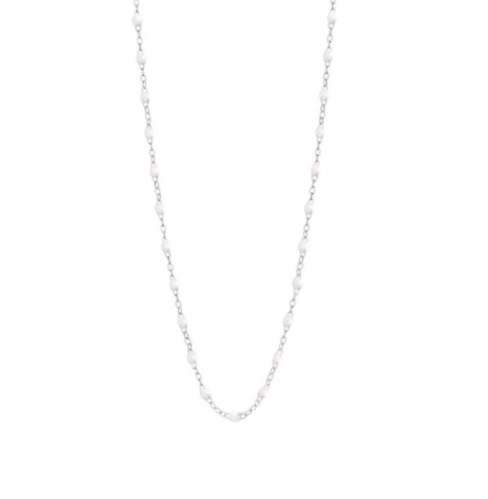 Gigi Clozeau 18kt Classic Resin Necklace 34"
