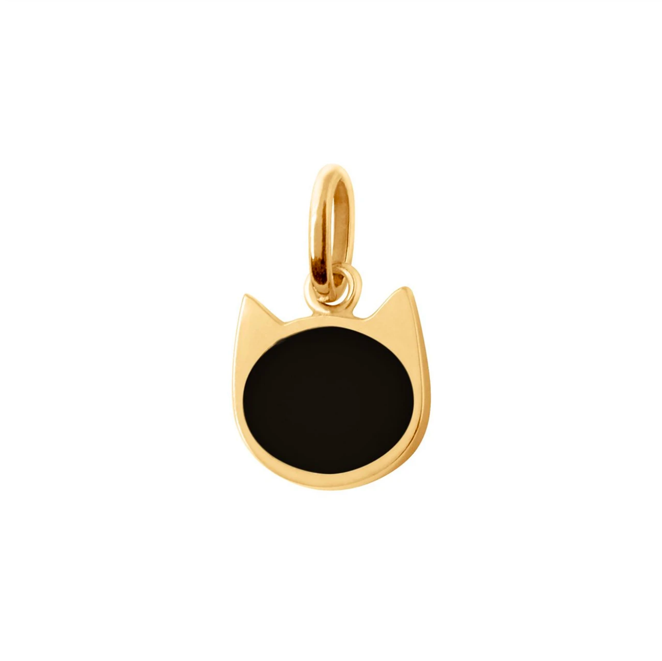 Gigi Clozeau 18kt Resin Cat Charm