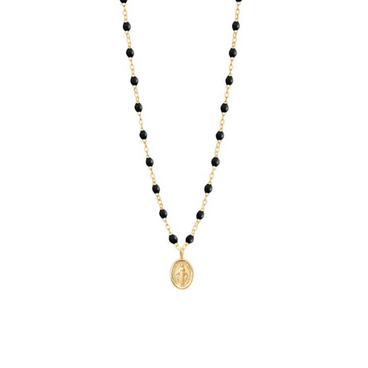 Gigi Clozeau 18kt Gold Classic Madone Necklace