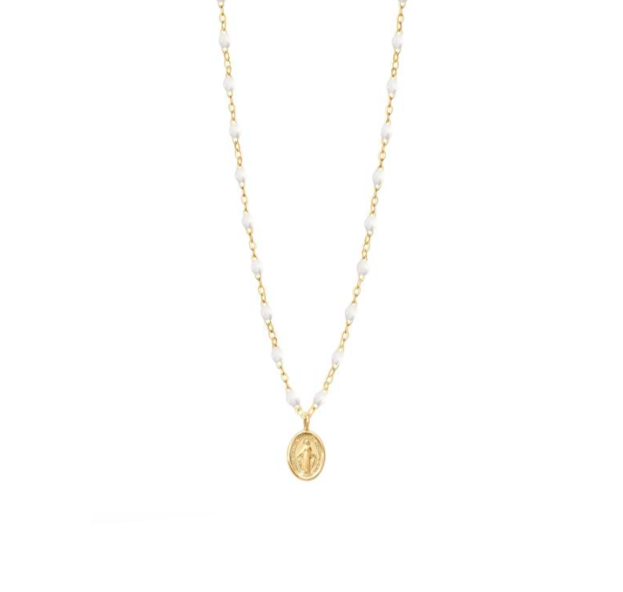 Gigi Clozeau 18kt Gold Classic Madone Necklace