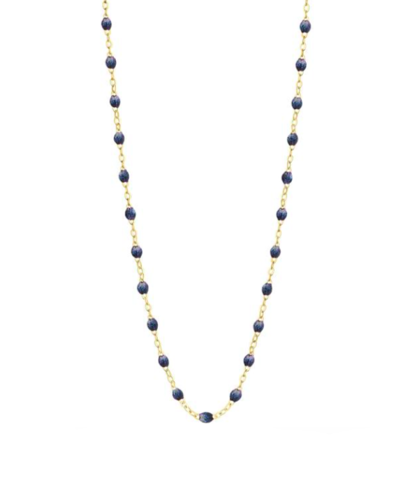 Gigi Clozeau 18kt Gold Classic Resin Necklace 16.5"