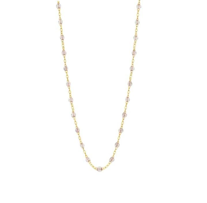 Gigi Clozeau 18kt Gold Classic Resin Necklace 17.7"