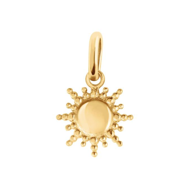 Gigi Clozeau 18kt Sunburst Charm