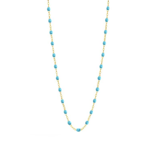 Gigi Clozeau 18kt Classic Resin Necklace 34"