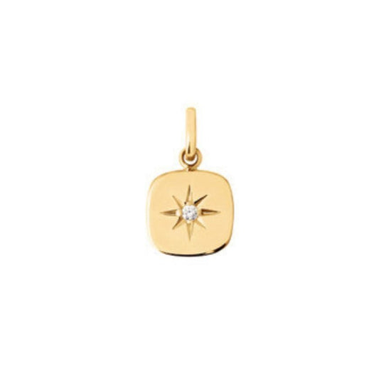 Gigi Clozeau 18kt Miss Gigi Star-Set Diamond Charm