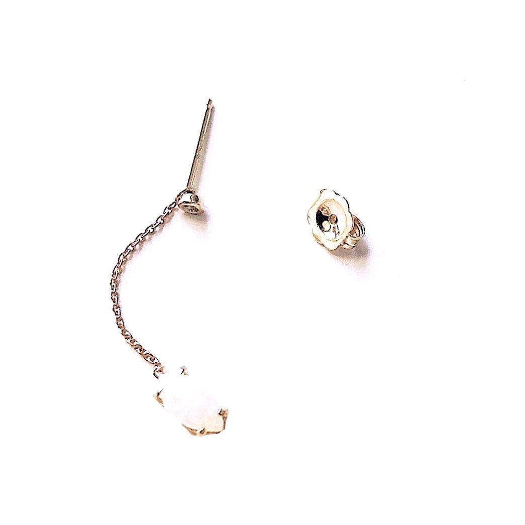Iwona Ludyga Design 14kt Single Gemstone Earring Charm