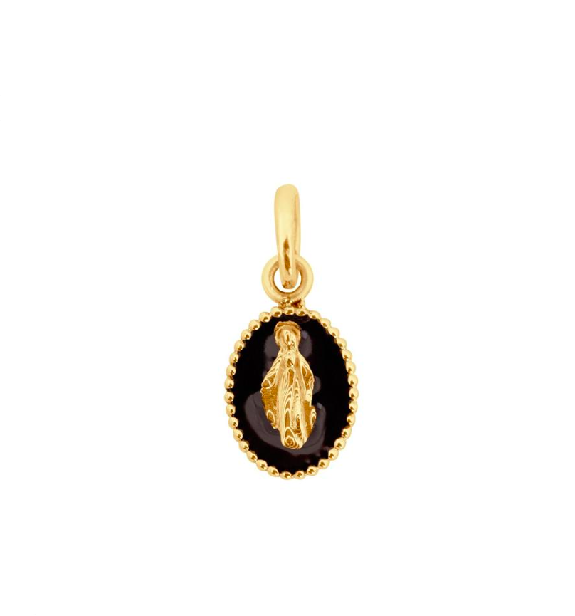 Gigi Clozeau 18kt Madone Resin Charm