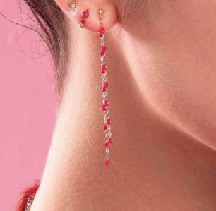 Gigi Clozeau 18kt Classic Resin Dancing Earrings