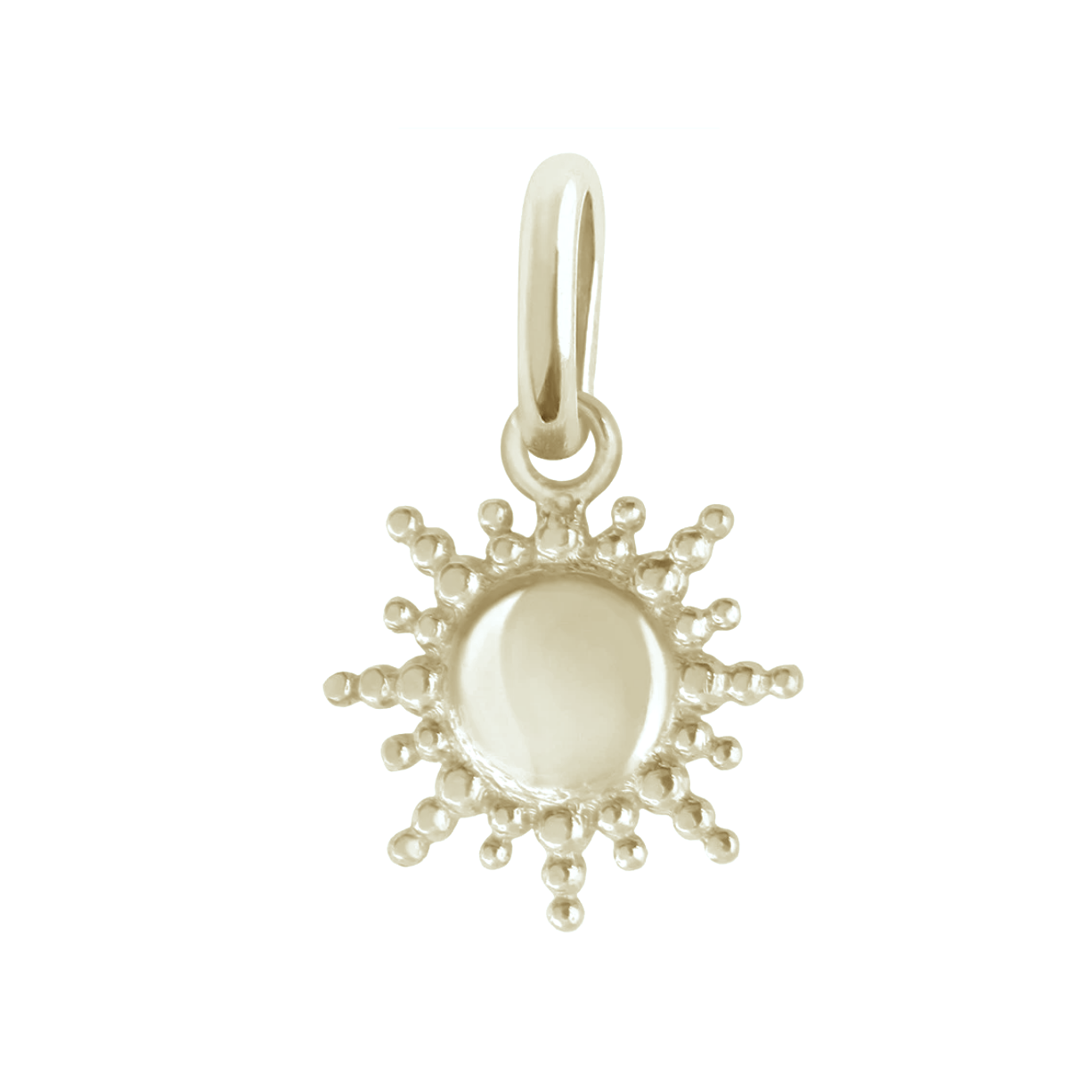 Gigi Clozeau 18kt Sunburst Charm