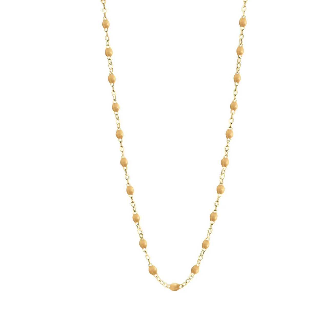 Gigi Clozeau 18kt Gold Classic Resin Necklace 16.5"