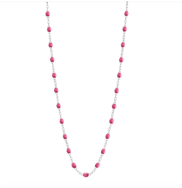 Gigi Clozeau 18kt Gold Classic Resin Necklace 17.7"