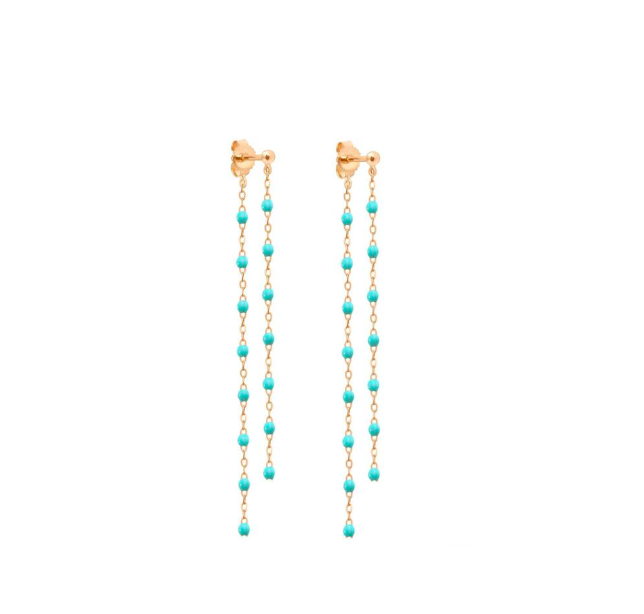 Gigi Clozeau 18kt Classic Resin Dancing Earrings