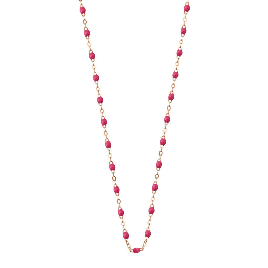 Gigi Clozeau 18kt Gold Classic Resin Necklace 17.7"