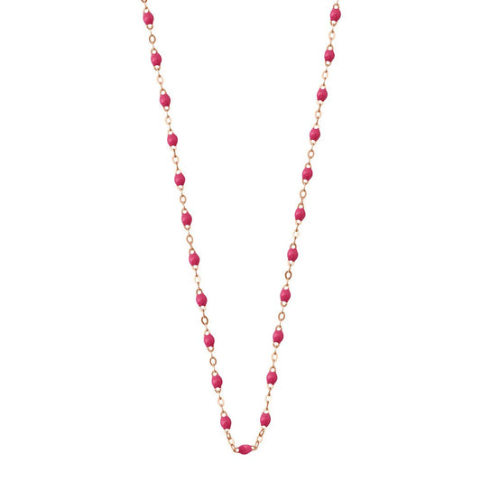 Gigi Clozeau 18kt Gold Classic Resin Necklace 17.7"