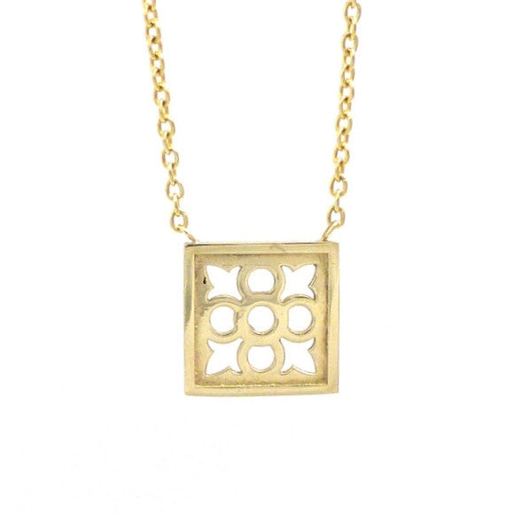 Exclusive 14kt Ornate Baltimore Pendant Necklace