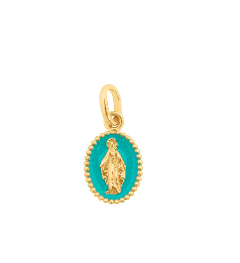 Gigi Clozeau 18kt Madone Resin Charm