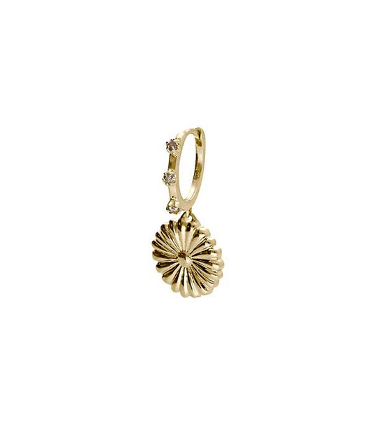 Pascale Monvoisin 9K FRIDA N2 Daisy and Diamond Earrings
