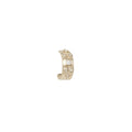 Celine Daoust 14k Diamonds Totem Single Hoop Earring